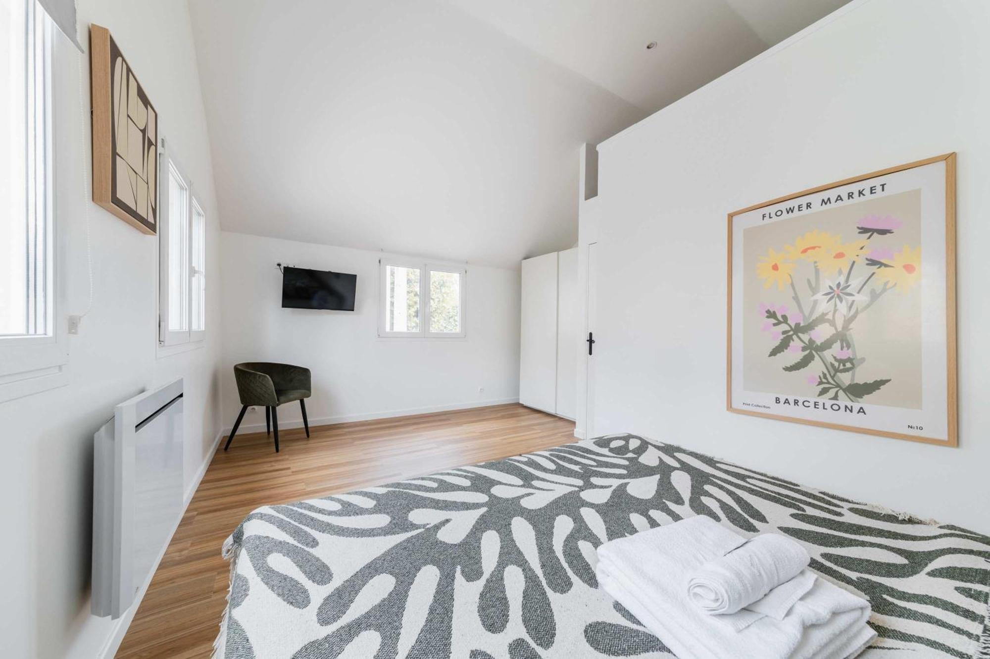 Villa Romainville Paris Pour 8 Personnes - Flat-Guest 外观 照片